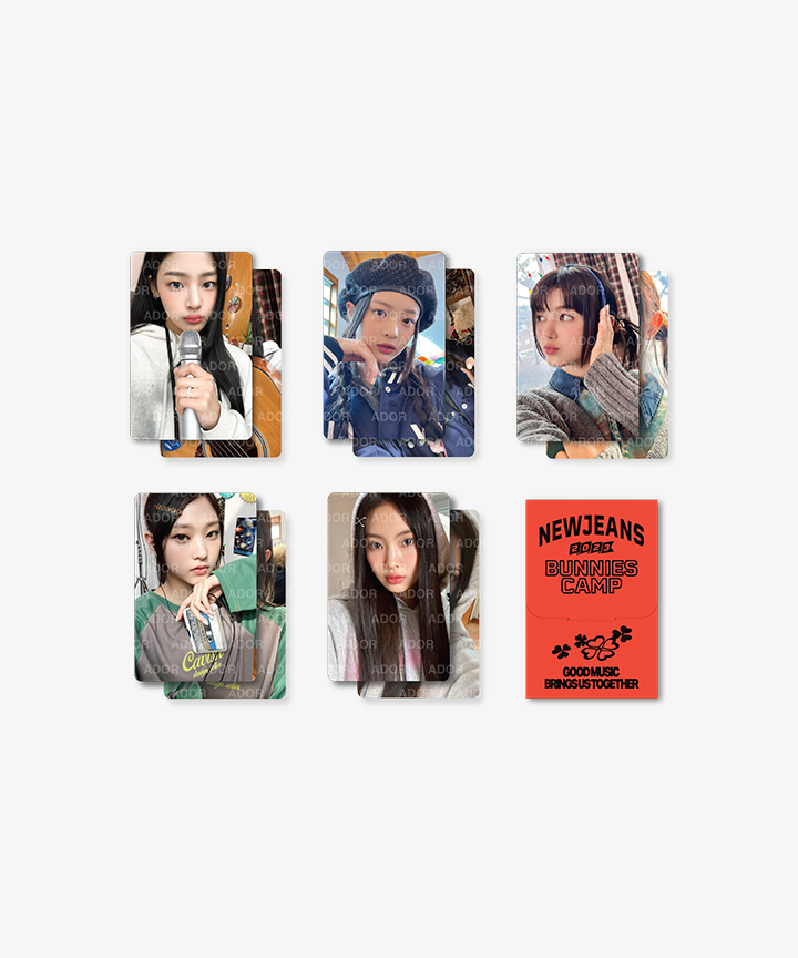 NewJeans | BUNNIES CAMP PHOTO CARD SET