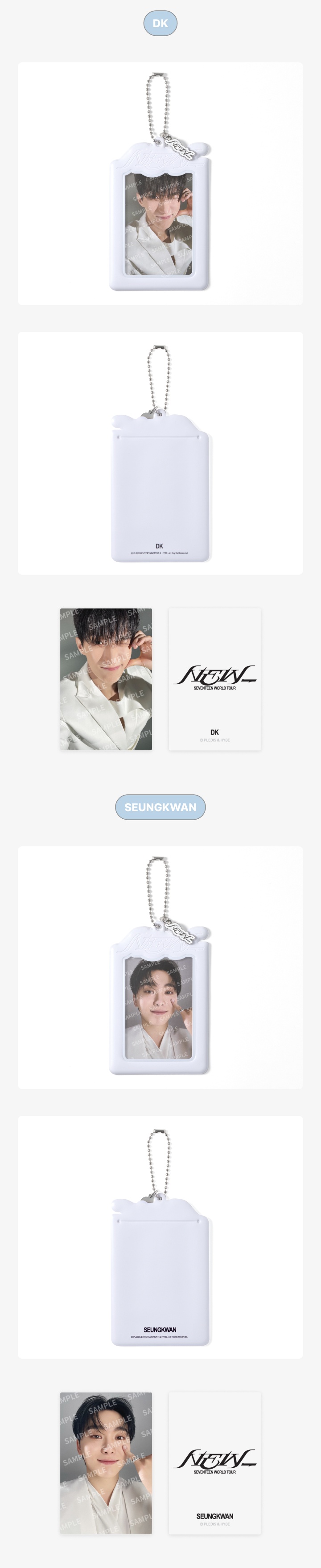 Photocard Holder Set 4 detail