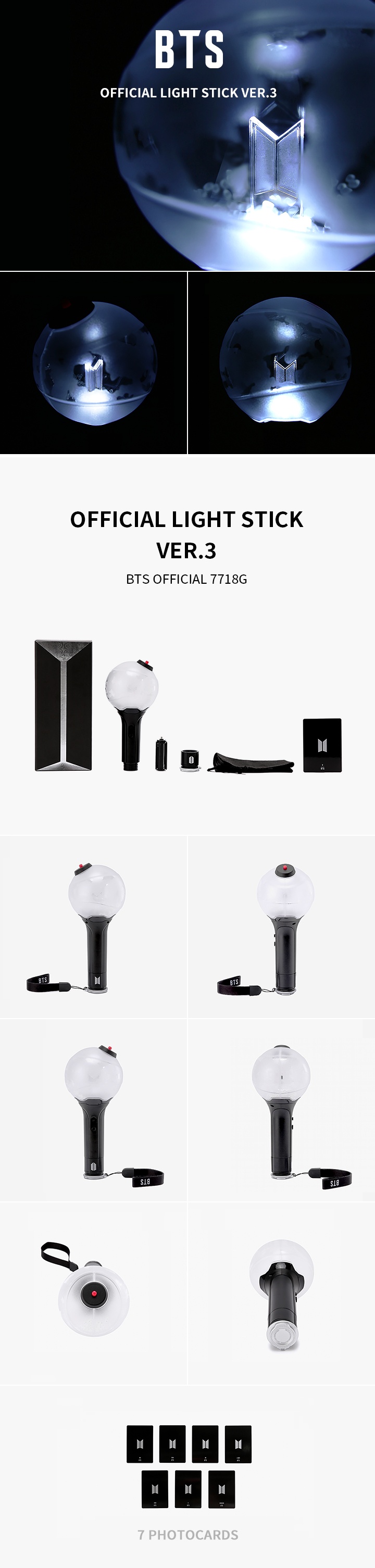 BTS BTS Official Light Stick Ver 3 BTS BTS Official Light Stick Ver 3
