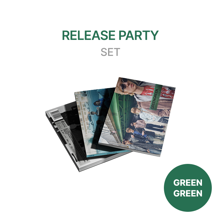 CORTIS ソンヒョン GREENGREEN RELEASE PARTY CORTIS | ['GREENGREEN' RELEASE PARTY] The 2nd EP [GREENGREEN] (Set)