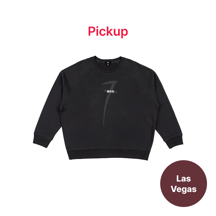 BTS | [LAS VEGAS] [US Exclusive] L/S Sweatshirt (Black)