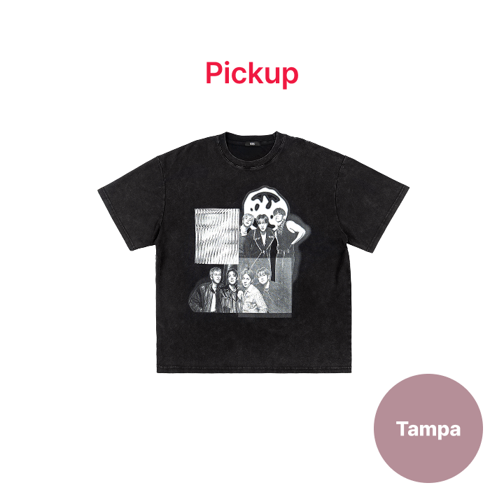 BTS | [TAMPA] [US Exclusive] S/S Photo T-shirt (Black)