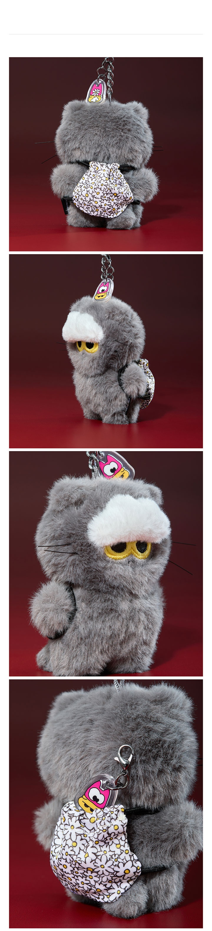 [ZOAFUL WINTER] MINI ZOA PLUSH KEYRING 1 detail