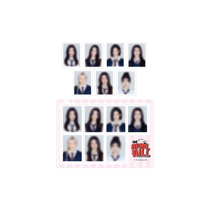 BABYMONSTER | [1STANNIVERSARY] BABYMONSTER ID PHOTO + STICKER SET