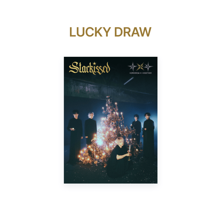 [LUCKYDRAW] JP 3rd Album『Starkissed』Limited Edition B