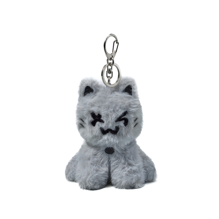 [TRY WITH US] TRY WITH US PLUSH KEYRING (CAT)