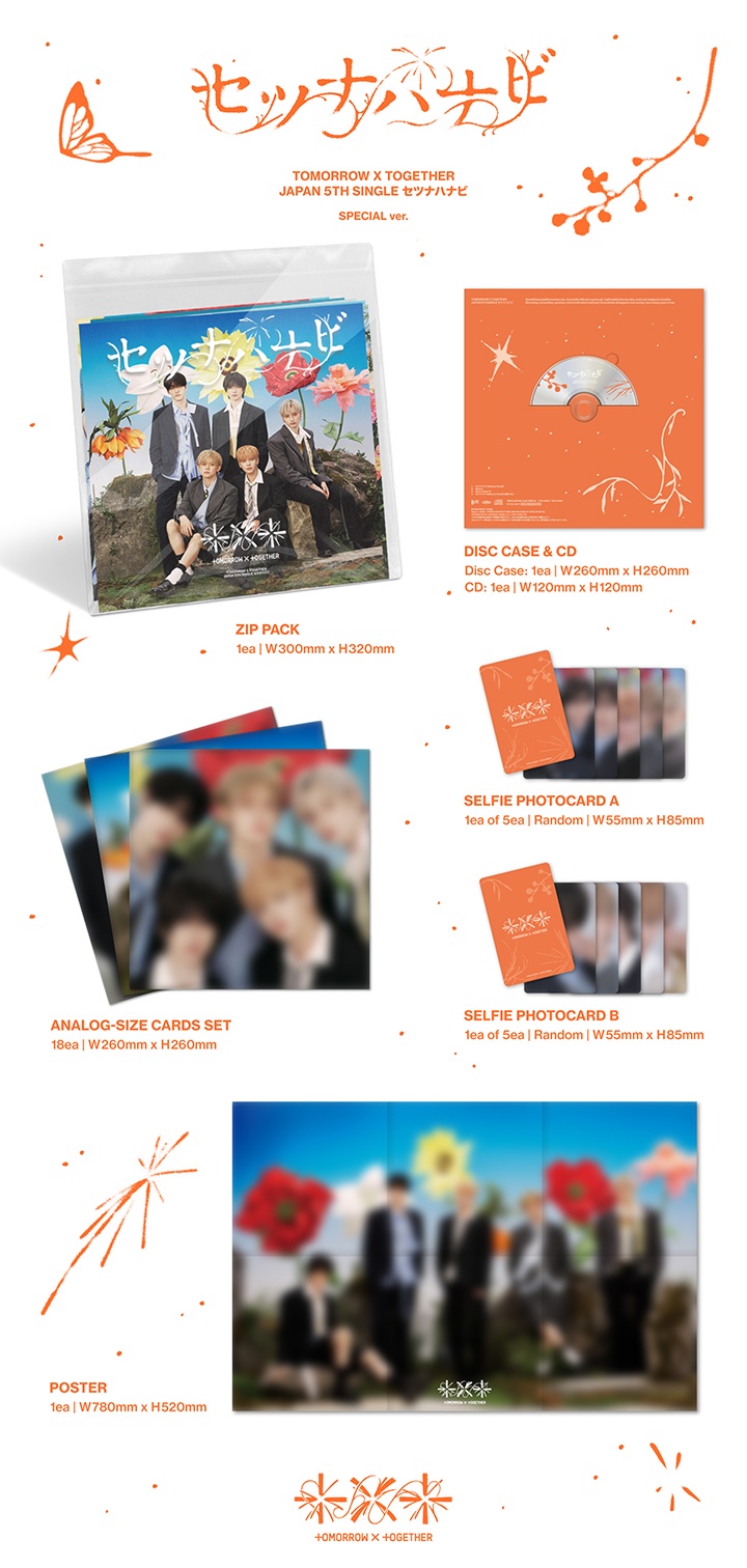 JP 5th SINGLE 'Setsuna Hanabi' (Special Edition) 1 detail