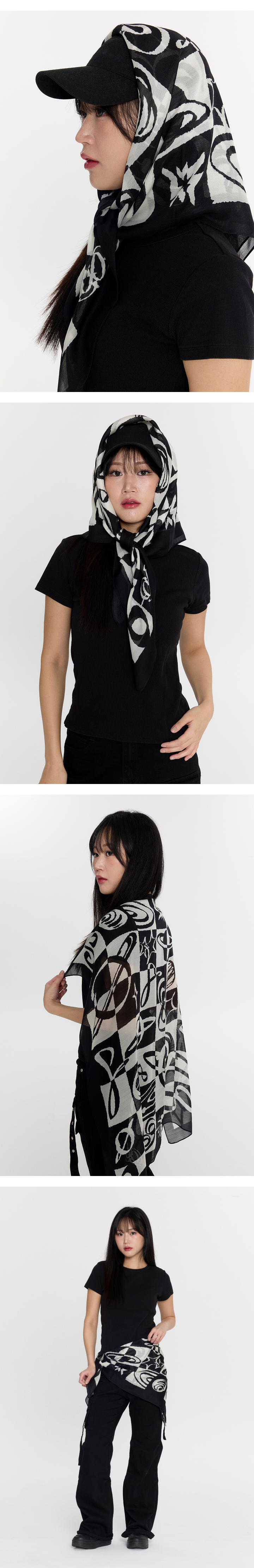 HAPPY THE 8 DAY [SCARF-8 stars] 2 detail