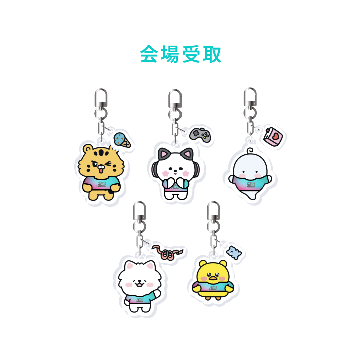 LE SSERAFIM | [EASY CRAZY HOT JAPAN] FIM'S CLUB ACRYLIC KEYRING