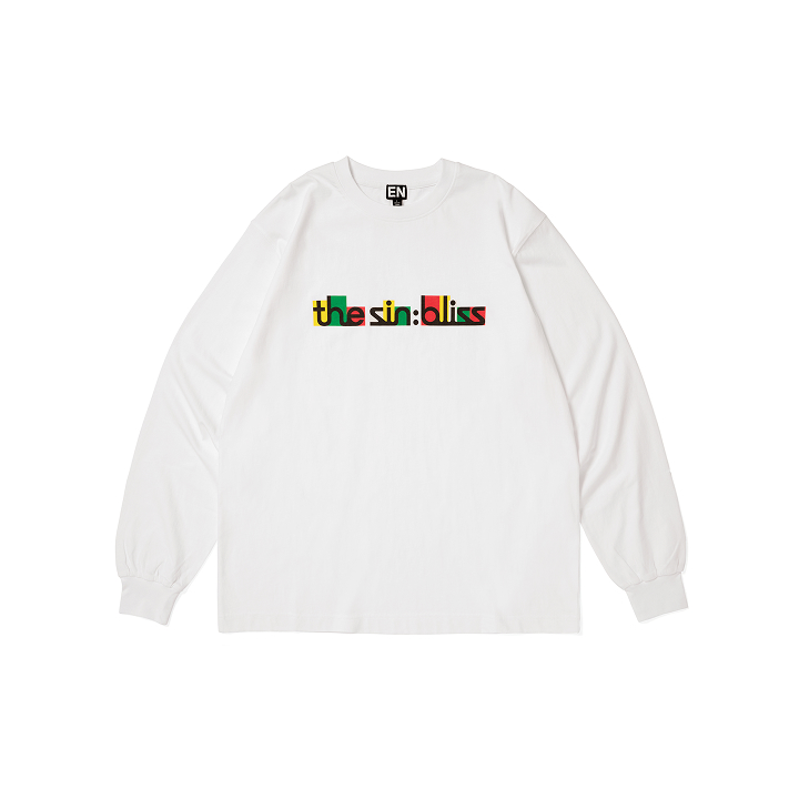 [THE SIN : BLISS]L/S T-SHIRT WHITE