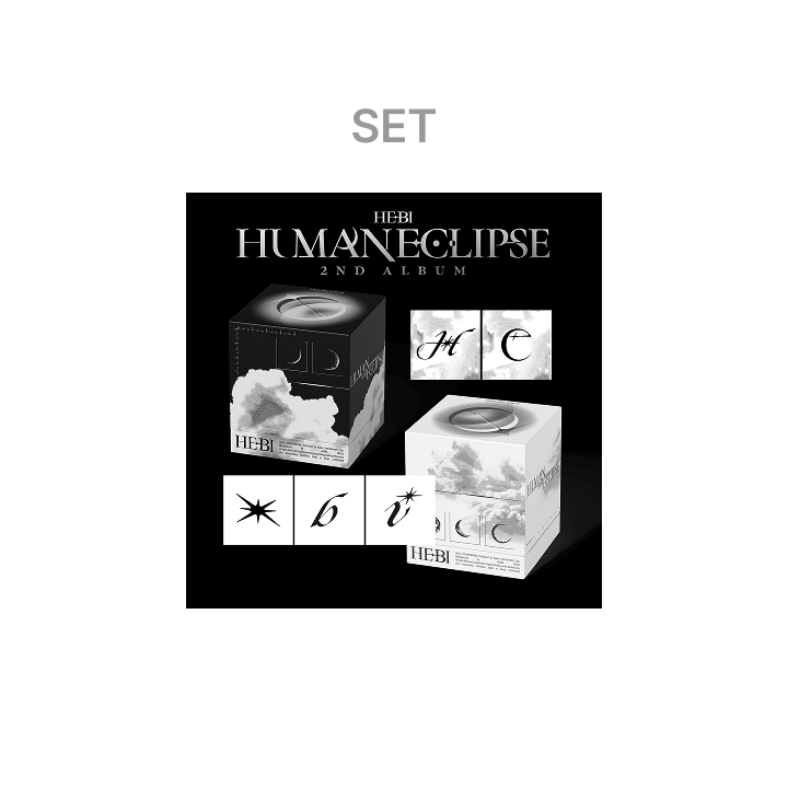 2nd Mini Album [Human Eclipse] (Eclipse Ver.) (Set)
