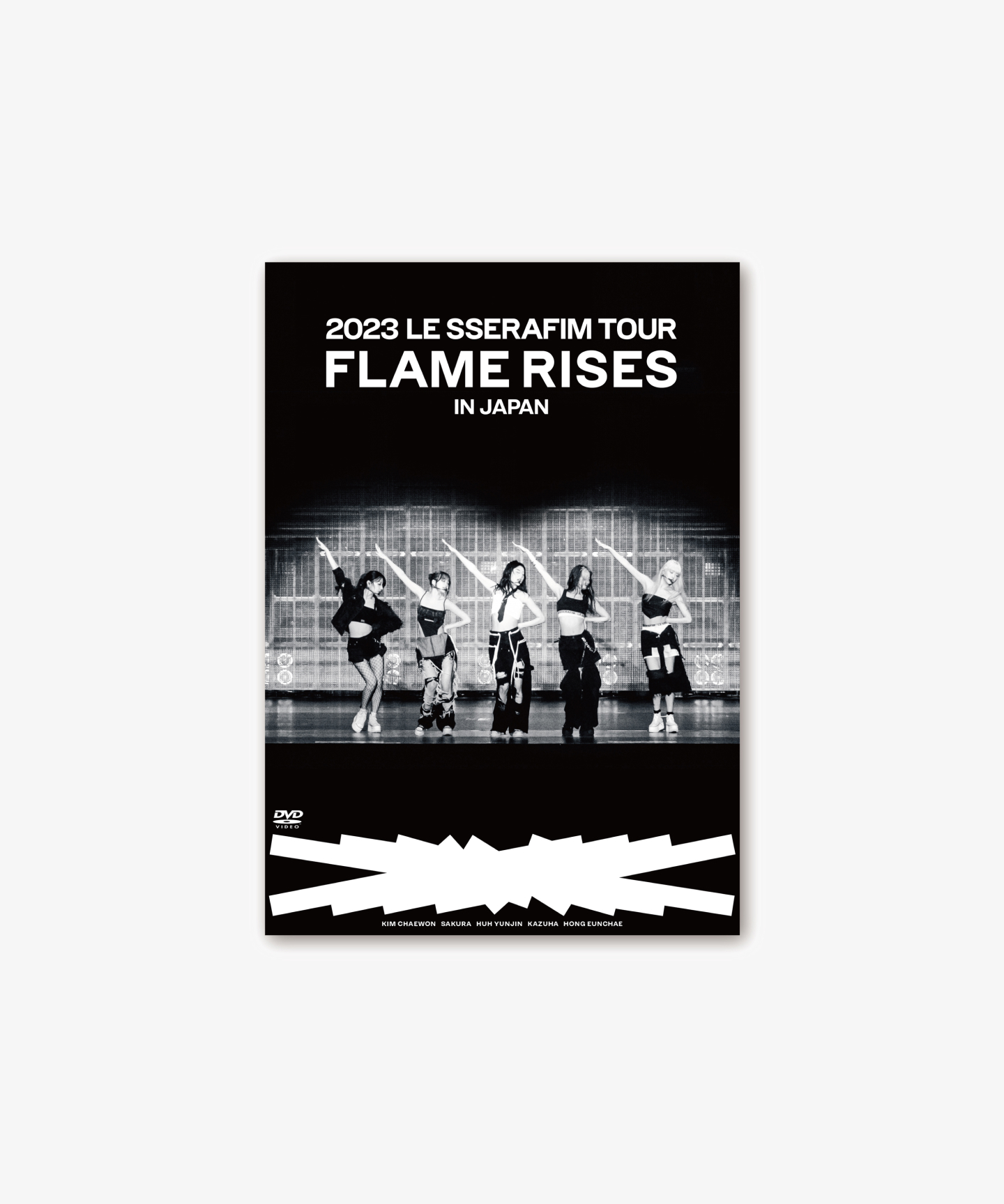 2023 LE SSERAFIM TOUR ‘FLAME RISES’ IN JAPAN 通常盤DVD