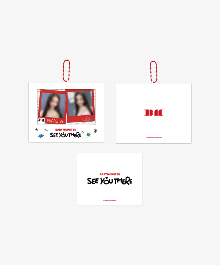 [SEEYOUTHERE] BABYMONSTER ACRYLIC FRAME + PHOTO SET