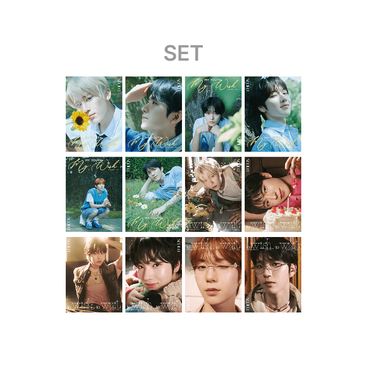 DICON VOLUME N°29 NCT WISH MY YOUTH, MY WISH / TO WISH, TO WAIT (SET)_0