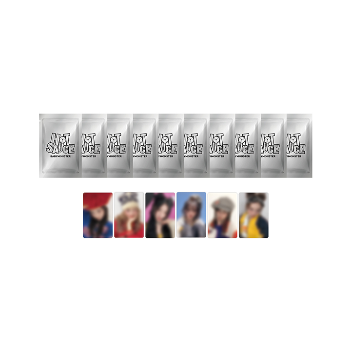 BABYMONSTER | [HOTSAUCE] BABYMONSTER TRADING PHOTOCARD BULK PACK