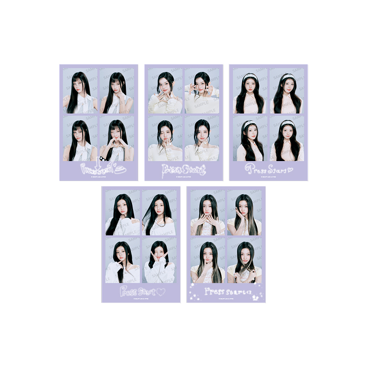[PRESS START♥]4-CUT PHOTO SET