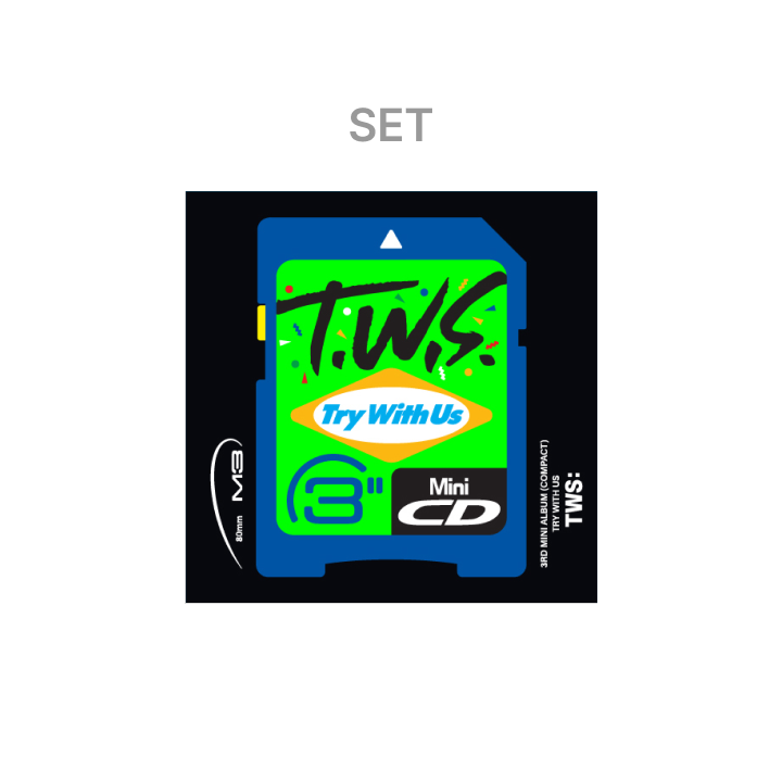 3rd Mini Album 'TRY WITH US' (Compact Ver.) (Set)