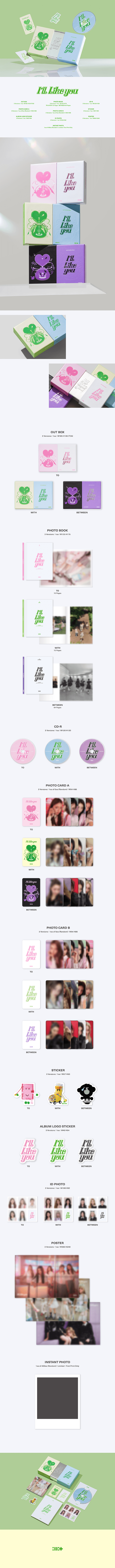 [STUDIO CHOOM GIFT] ILLIT 2nd Mini Album 'I'LL LIKE YOU' (Random) 4 detail