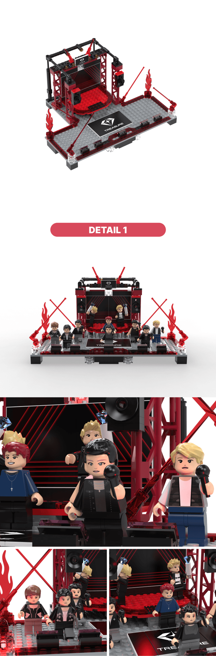 [6THANNIVERSARY] TREASURE BRICK SET 1 detail