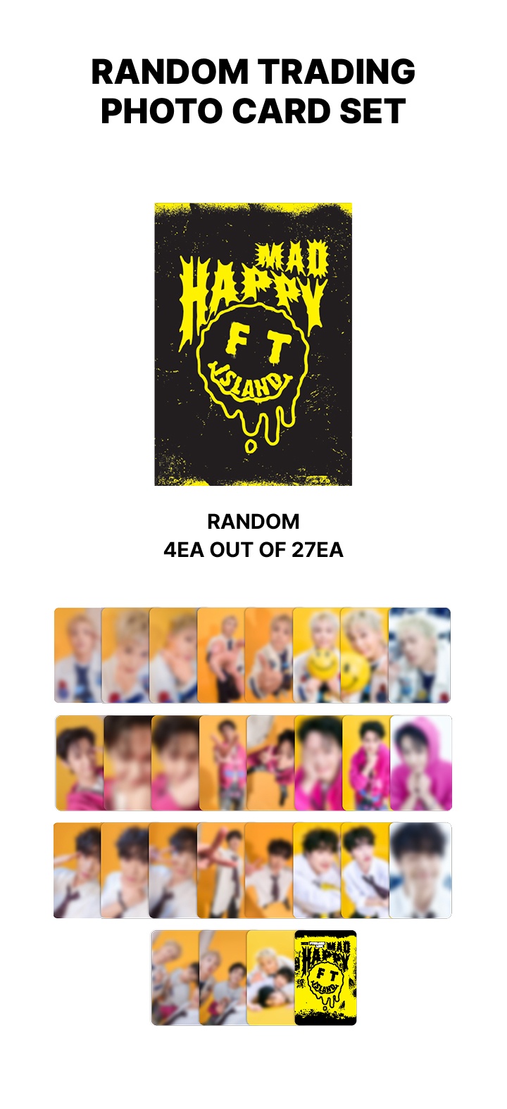 RANDOM TRADING PHOTO CARD SET 1 detail
