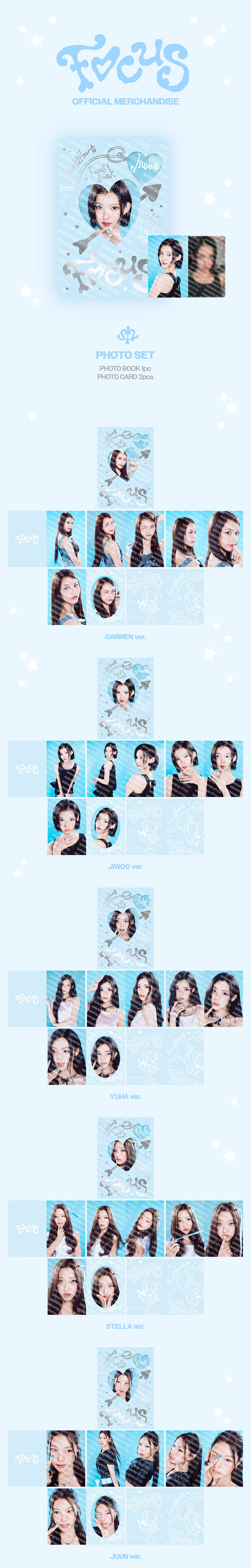 Weeekly ジェヒ　トレカ　weverse 2 Hearts2Hearts | PHOTO SET