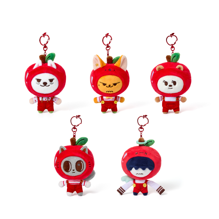 [Hey! APPUL]PLUSH KEYRING (Apple Ver.)