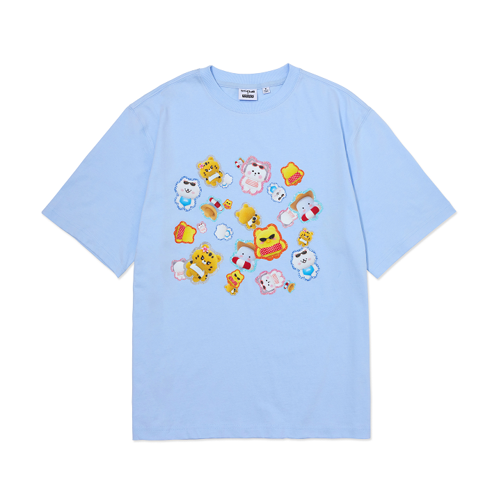 LE SSERAFIM | [FIM'S CLUB X EARP EARP] S/S T-SHIRT (sky blue)