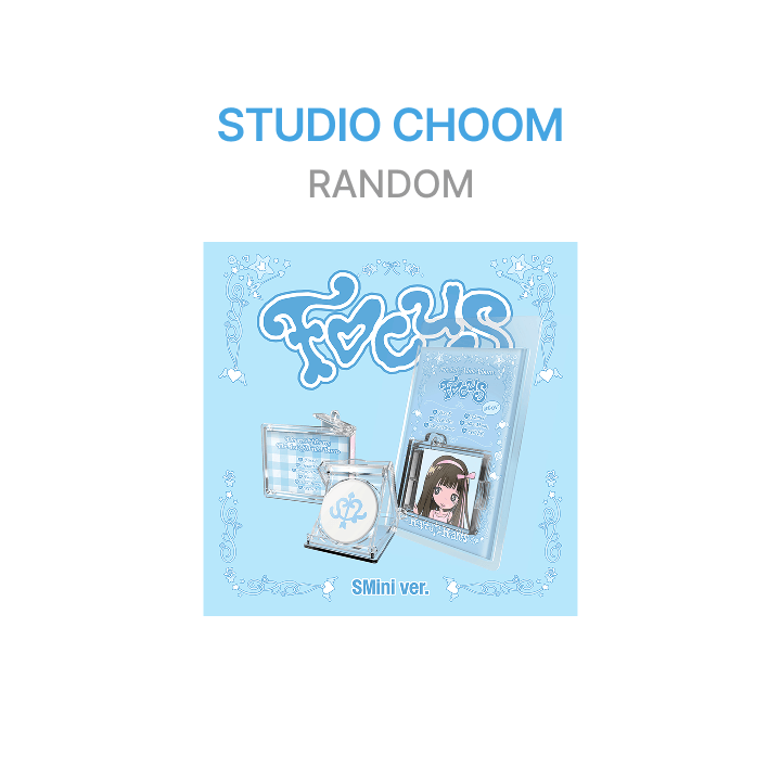 [STUDIO CHOOM GIFT] The 1st Mini Album 'FOCUS' (SMini ver.) (Random)