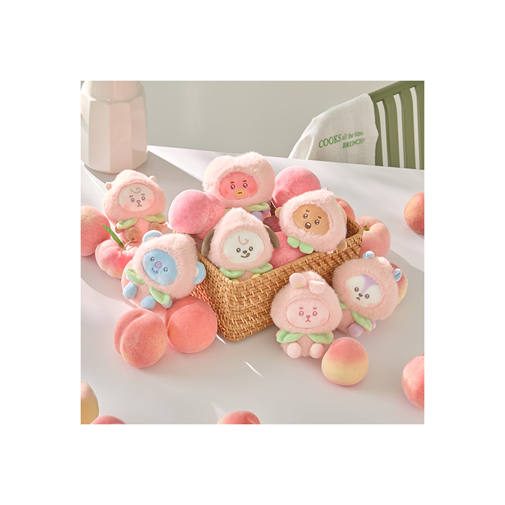Peach Holic Plush Keyring