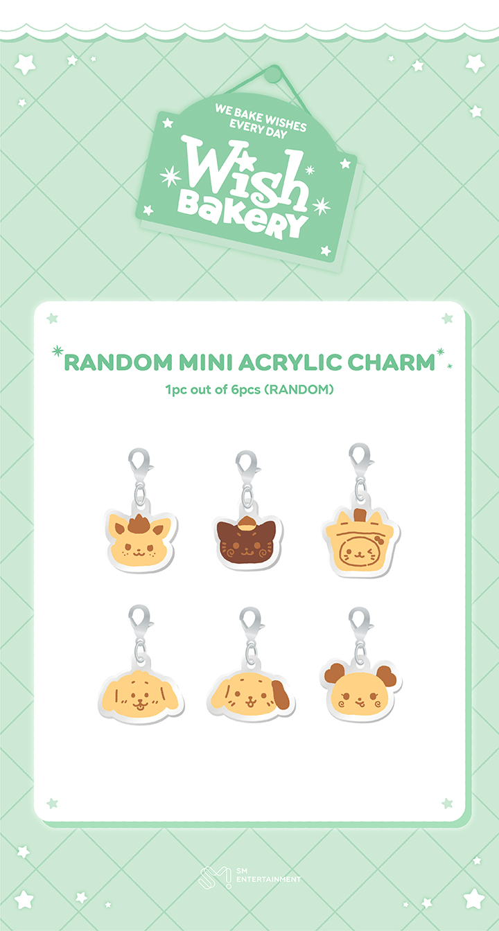RANDOM MINI ACRYLIC CHARM 1 detail