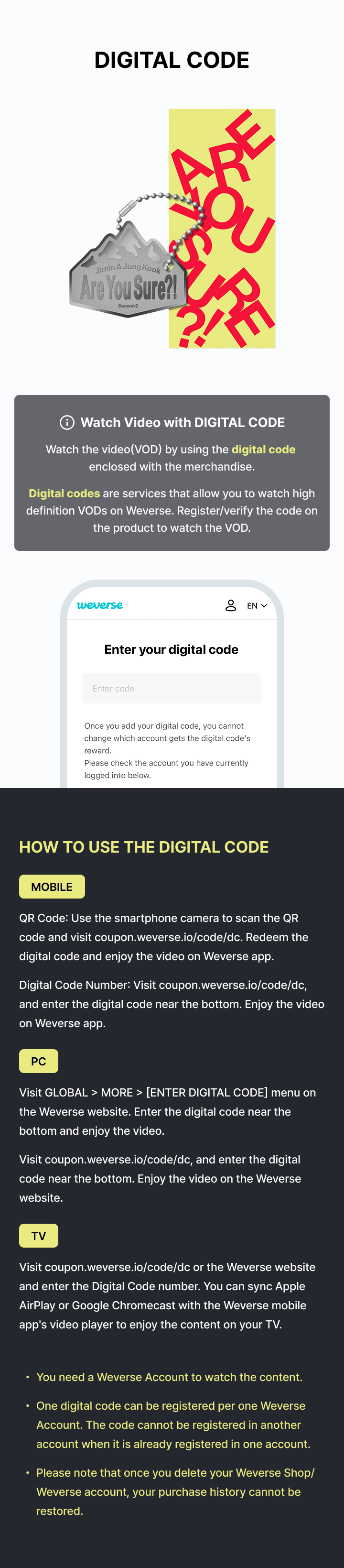 Jimin x Jung Kook <Are You Sure?! Season2> PHOTOBOOK 3 detail