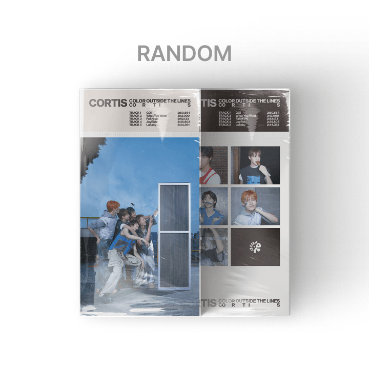 The 1st EP [COLOR OUTSIDE THE LINES] (Weverse Albums ver.) (Random)