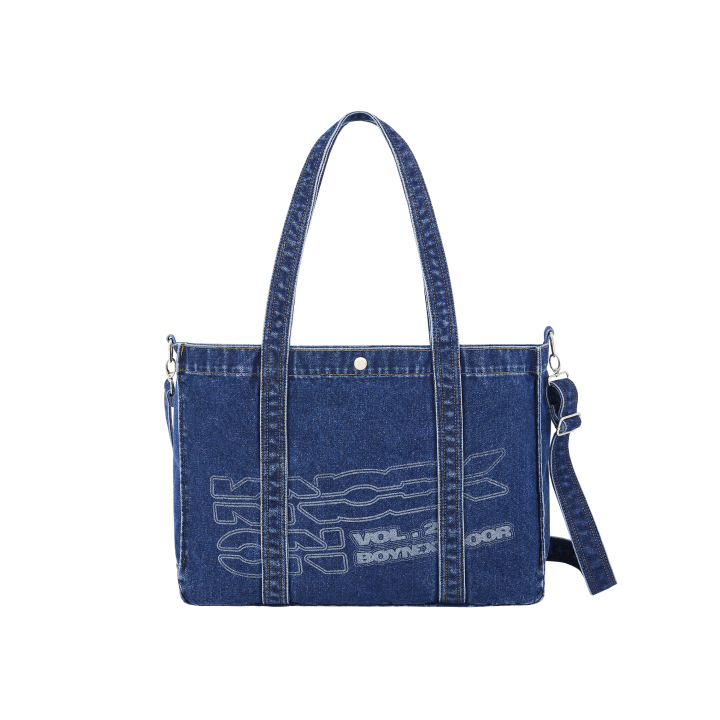 [KNOCK ON Vol.2 IN JAPAN]DENIM TOTE BAG