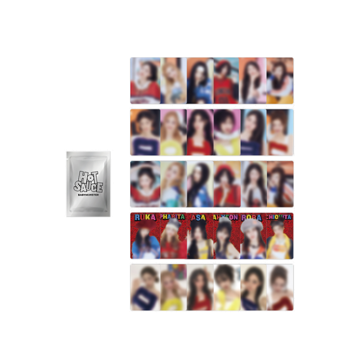 BABYMONSTER HotSauce weverse トレカ 6枚セットA BABYMONSTER | [HOTSAUCE] BABYMONSTER TRADING PHOTOCARD