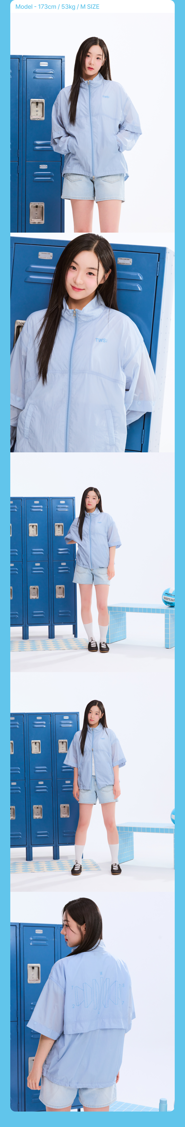 TWS 24/7:FOR:YOU Sheer Windbreaker