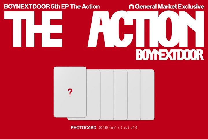 BOYNEXTDOOR 5th EP [The Action] (Pause ver.) (Weverse Exclusive) 2 detail