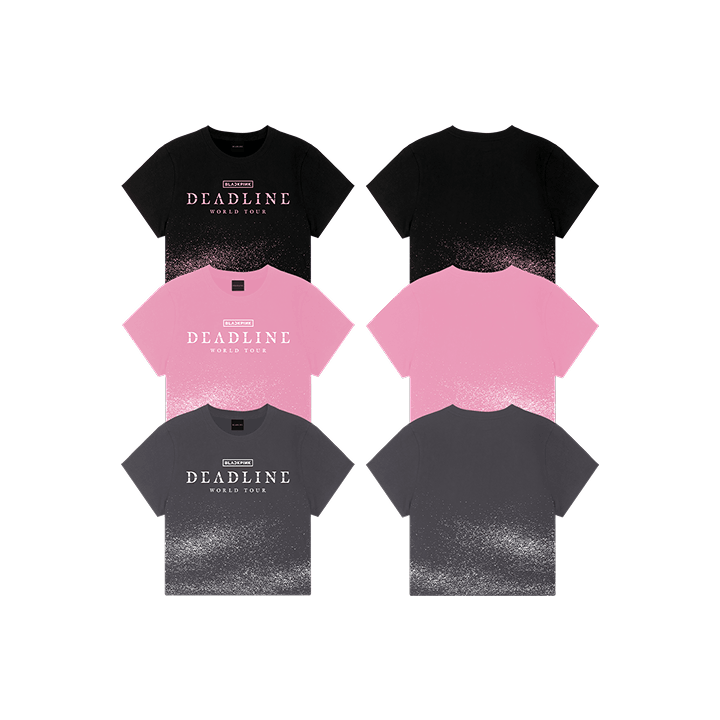 [DEADLINETOUR] BLACKPINK TOUR CROP TEE