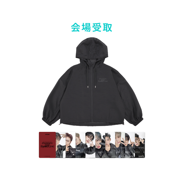&TEAM AWAKEN THE BLOODLINE フーディー Lサイズ &TEAM | [AWAKEN THE BLOODLINE] ZIP-UP HOODIE