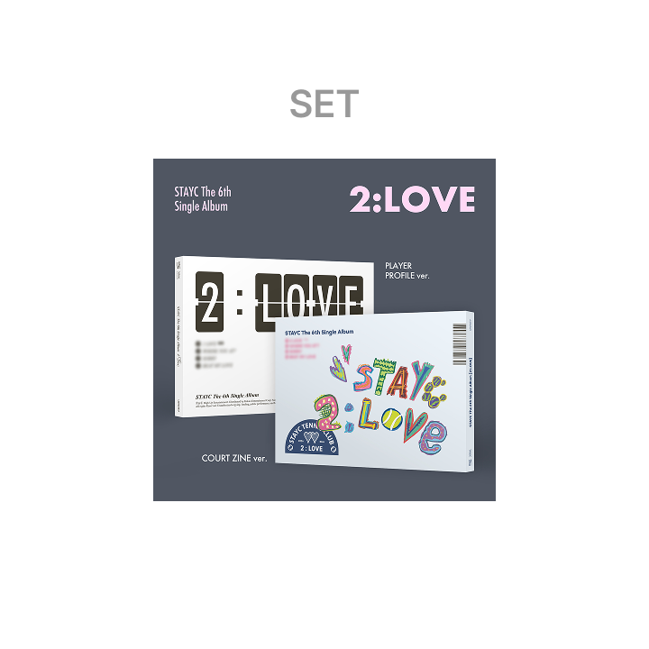 STAYC | The 6th Single Album [2:LOVE] COURT ZINE / PLAYER PROFILE