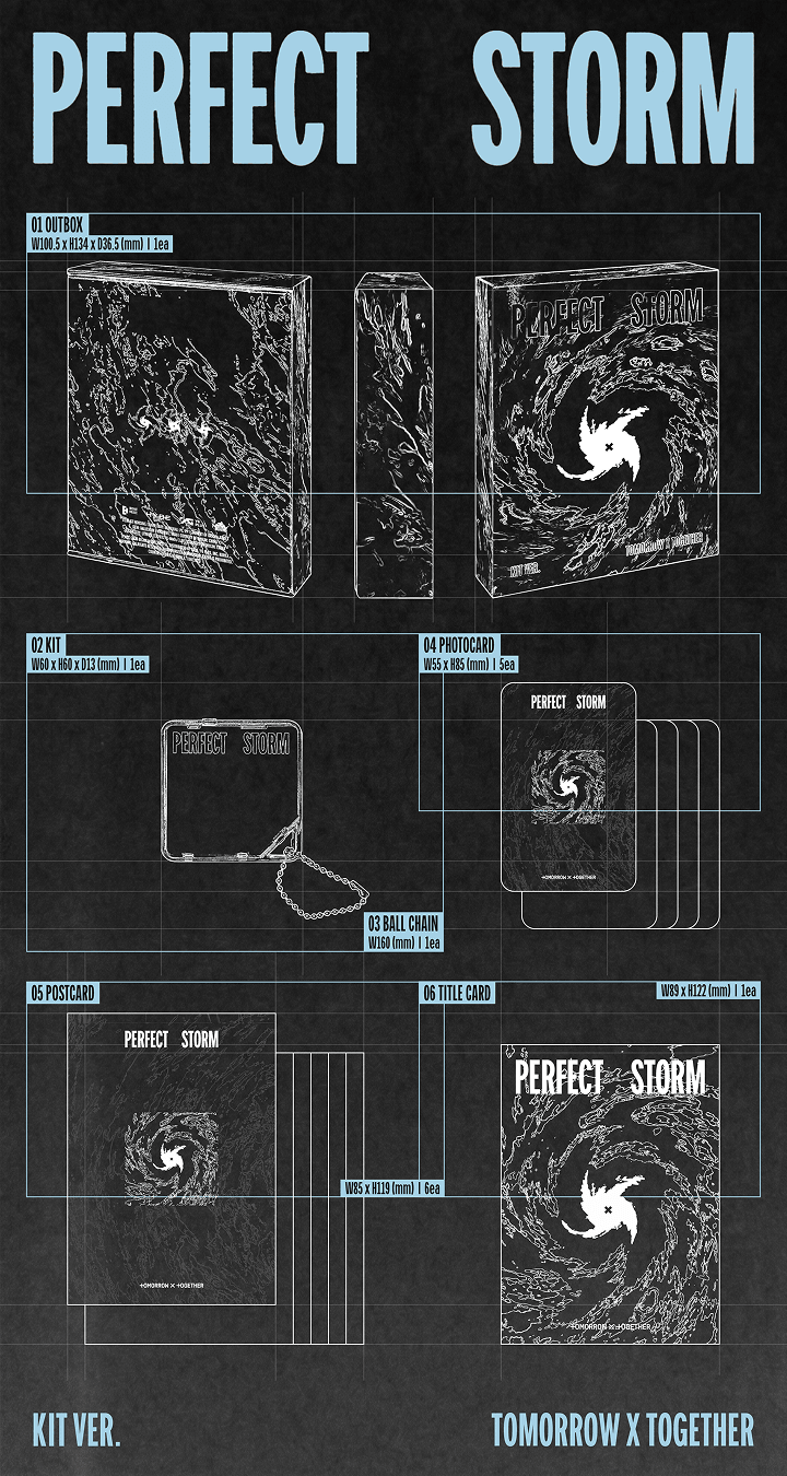 9th Mini Album 'PERFECT STORM' (KiT Ver.) 0 detail