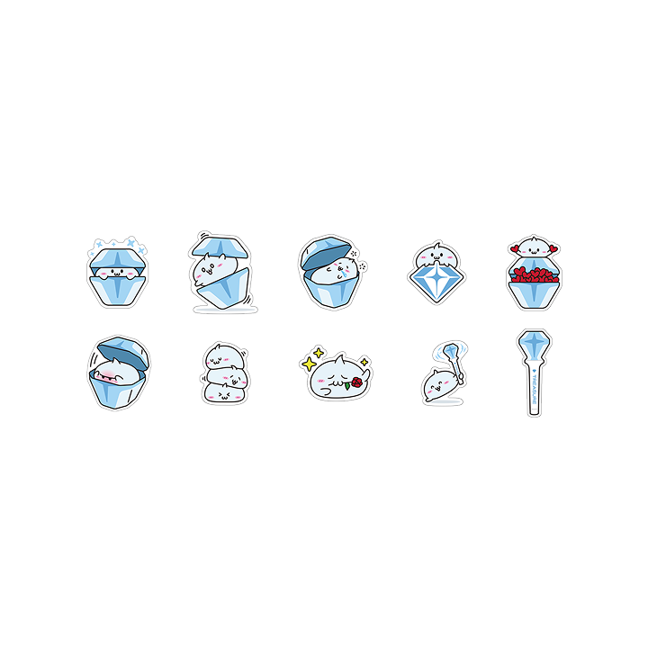 [TEUYA] TREASURE STICKER PACK