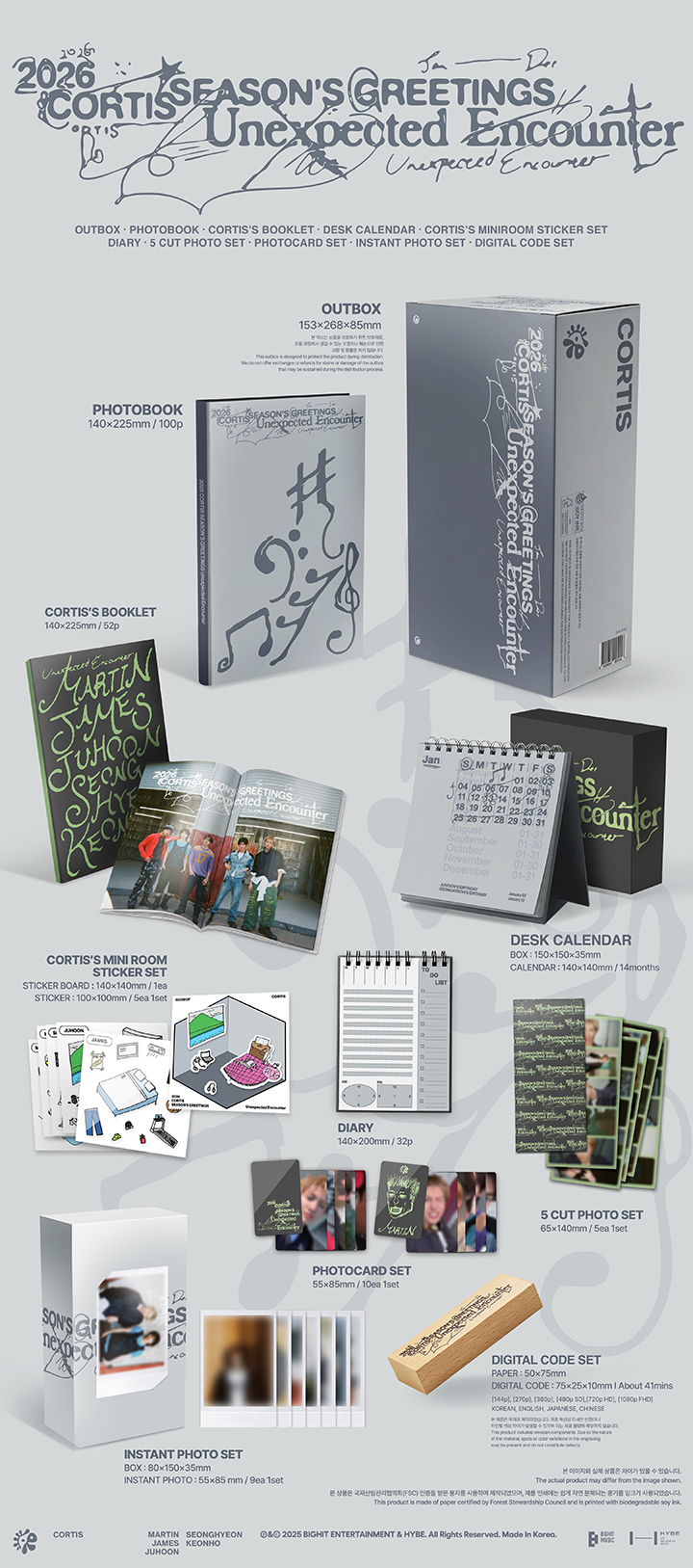 CORTIS - 2026 SEASON'S GREETINGS [ Unexpected Encounter ]