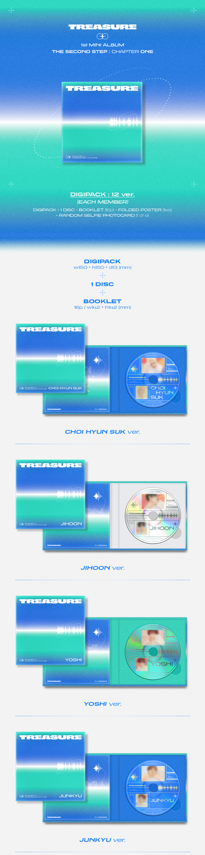 1st Mini Album THE SECOND STEP : CHAPTER ONE DIgipack Options 0 detail