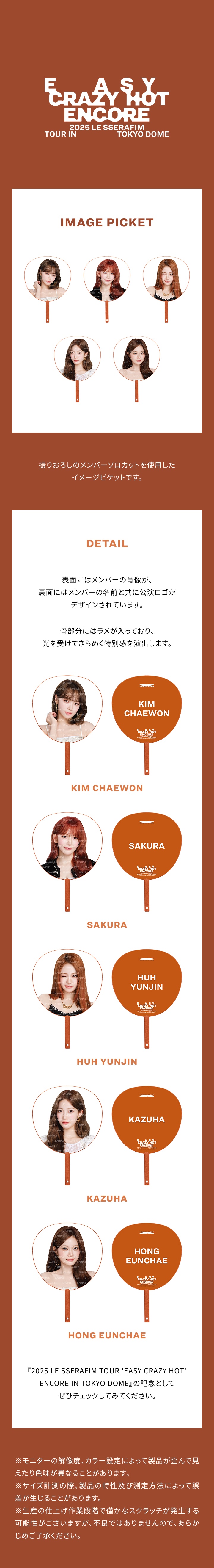 [EASY CRAZY HOT ENCORE IN JAPAN]IMAGE PICKET 0 detail