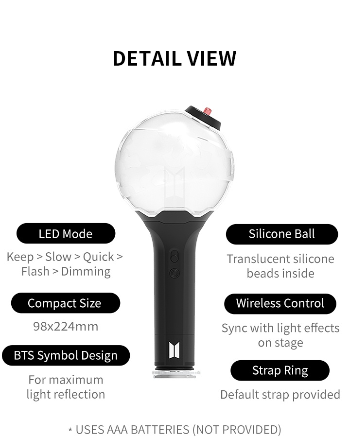 BTS BTS Official Light Stick Ver 3 BTS BTS Official Light Stick Ver 3