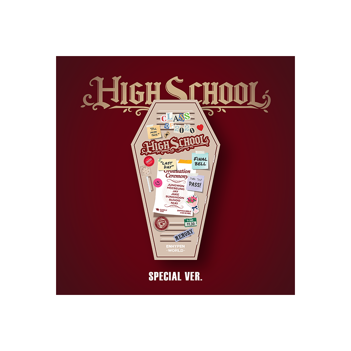 ENHYPEN | [ENHYPEN WORLD COUPON CARD COLLECTION] HIGH SCHOOL