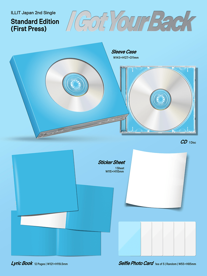 Japan 2nd Single ‘I Got Your Back’ 3 SET 2 detail