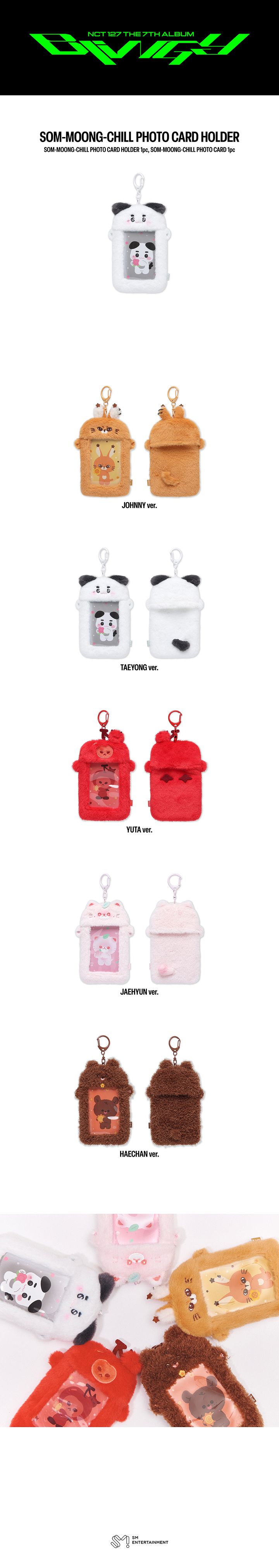 SOM-MOONG-CHILL PHOTO CARD HOLDER SET 1 detail