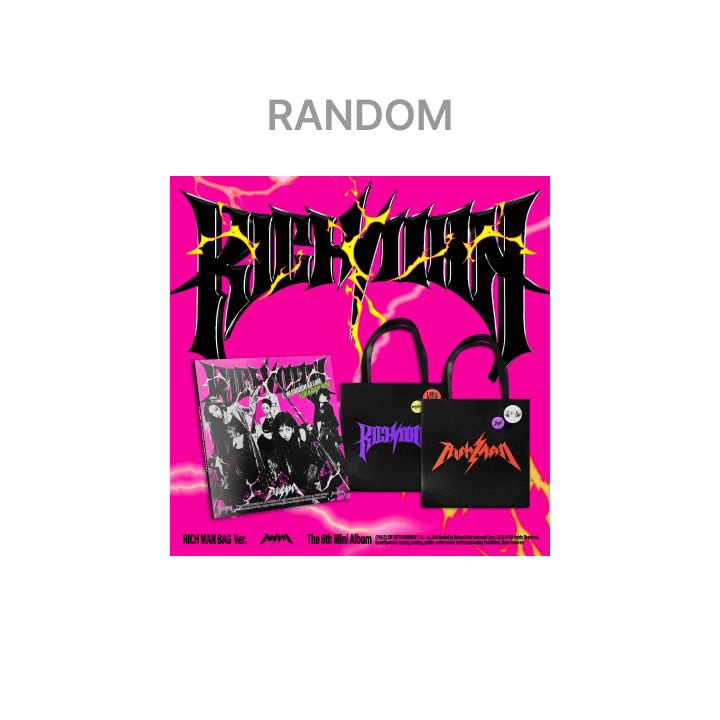 6th Mini Album [Rich Man] (RICH MAN BAG Ver.) (Random)