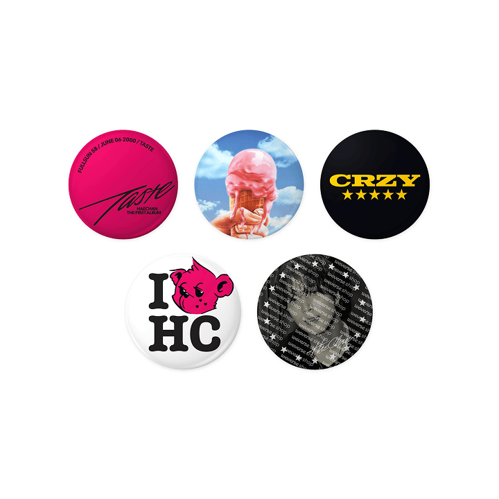 PIN BUTTON SET